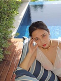 MISSLEG蜜丝  苏梅岛旅拍众筹系列 L002 透视白纱 乔依琳(36)